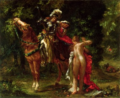 Marphise, 1850-52 by Ferdinand Victor Eugene Delacroix